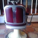 Red Barber Chair - Image 2
