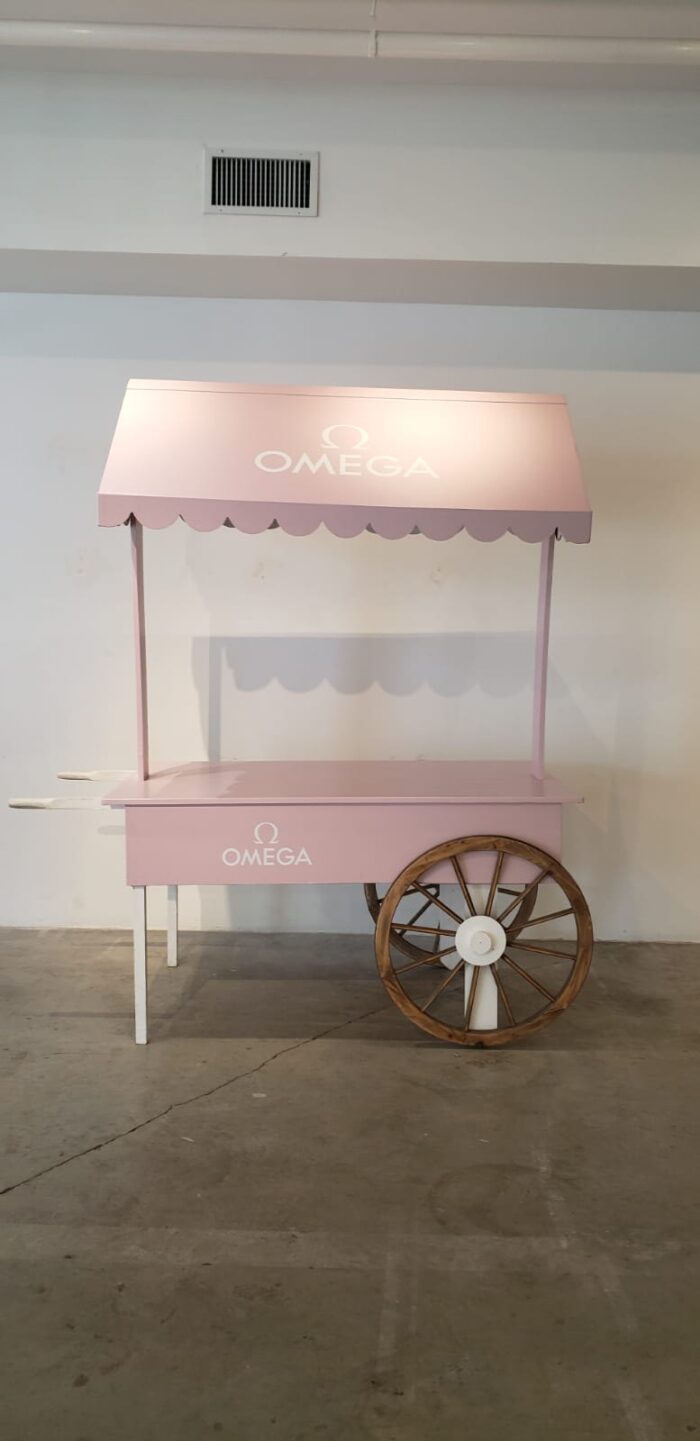 Wood Flower Cart - Image 13