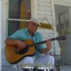 Aged Acoustic Guitar - Image 2
