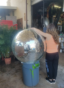 Disco Mirror Ball / Shiny Disco Ball 20 - Event Rentals Miami
