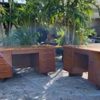 Vintage Executive Desk - Image 4