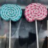 Swirl Round Lollipop Set Ruby - Image 3