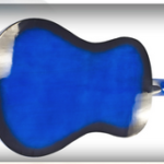 Blue Acoustic Guitar - Image 3