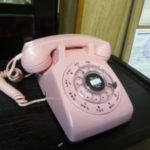 Pink Rotary Phone