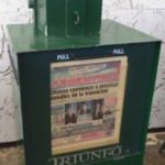 Newspaper Dispenser Green