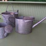 GALVANIZED WATERING CANS