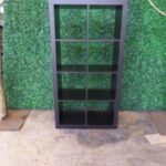 BLACK CUBBY BOOK SHELF