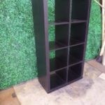 BLACK CUBBY BOOK SHELF - Image 2