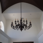 Huge Iron Chandelier - Image 2
