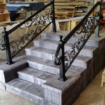 New York Brownstone Steps
