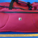 RED 5-PIECE LUGGAGE SET