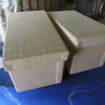 LINEN COVERED FILE HOLDERS