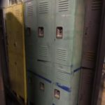 School Lockers Green