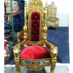 Queen Throne / Red & Gold - Image 3