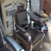 Dark Brown Barber Chair