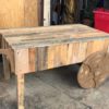 Custom Rustic Wagon Cart / Table - Image 3