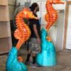 Custom Oversized Seahorse w/ Base - Image 9