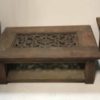 Carved Wood Coffee Table - Image 2