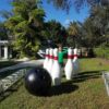 Oversized Bowling Ball and Pins Set