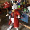 Oversized 3D White Rabbit