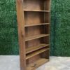 Vintage Brown Wood Shelf - Image 2