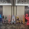 Oversized Miami Sign