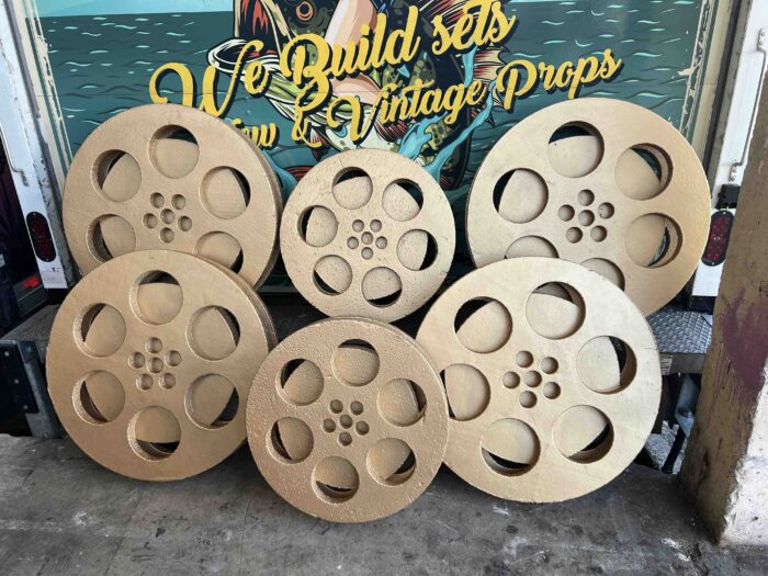 Custom Oversized 3d Film Reel