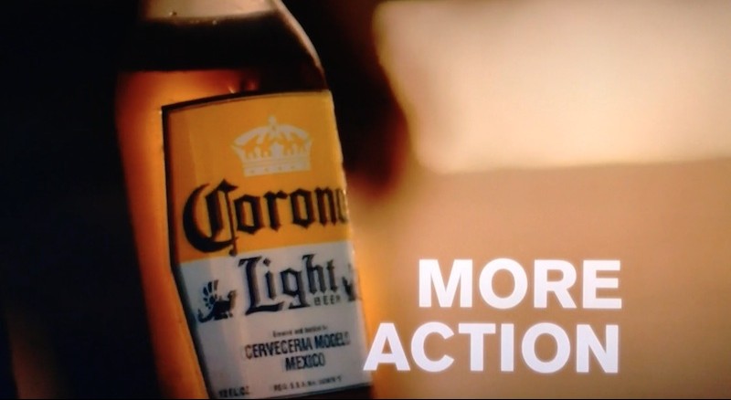 corona light tv commercial