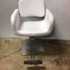 White Salon Chair