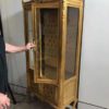Gold and Glass Armoire - Image 2