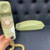 Vintage Green Rotary Wall Phone