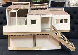 architectural cardboard models