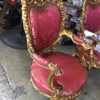Victorian Red Velvet Chair - Image 2