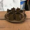 Vintage Copper Teapot Set - Image 4