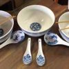 Asian Bowl, Cup and Spoon Set