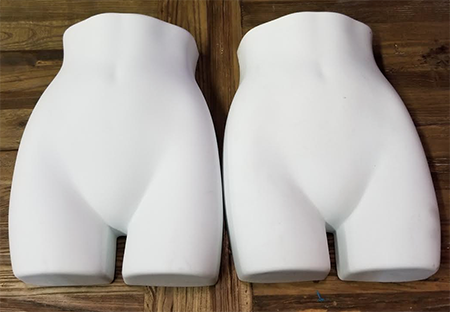 Female Mannequin Butt Forms - Butt Forms For Displaying Underwear