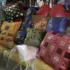 Patchwork Pink Pillow Large - Image 3