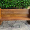 Wood Church Pew - Image 2