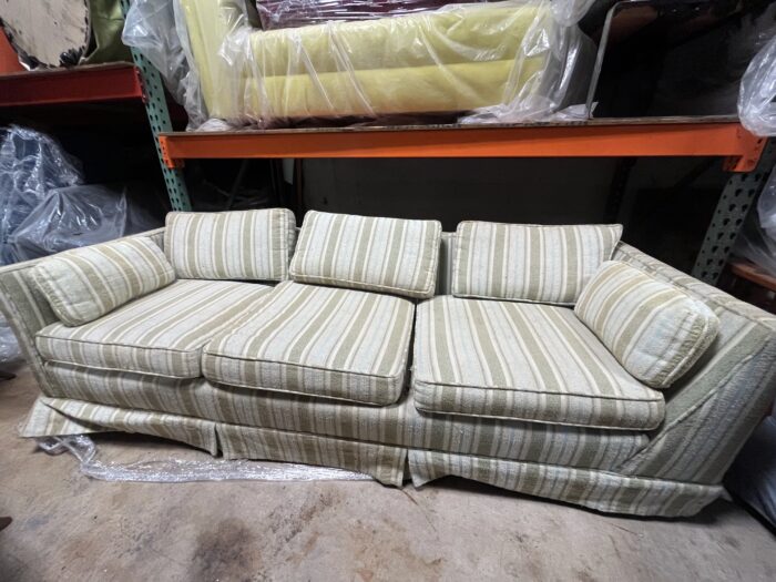 Vintage Striped Couch