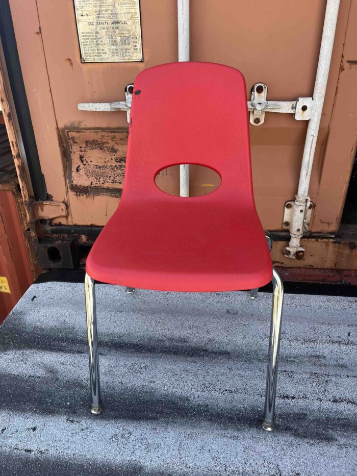 Red School Chair - Image 4