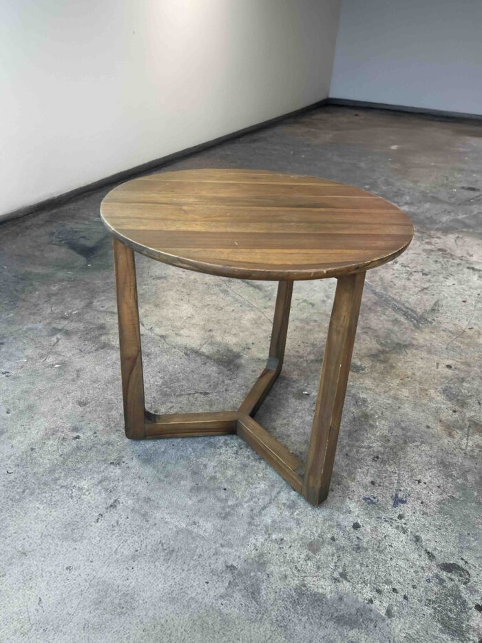 Mid-Century Wood Side Tables - Image 3
